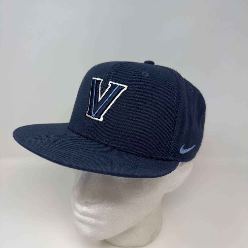 Nike‎ True Dri-FIT Villanova Wildcats Snapback Hat Navy Blue Adjustable Mens